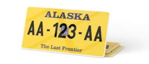 Plaque USA 30×15 Alaska