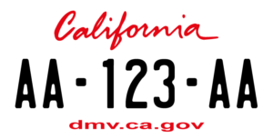 Plaque USA 30×15 Californie