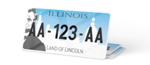 Plaque USA 30×15 Illinois