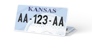 Plaque USA 30×15 Kansas