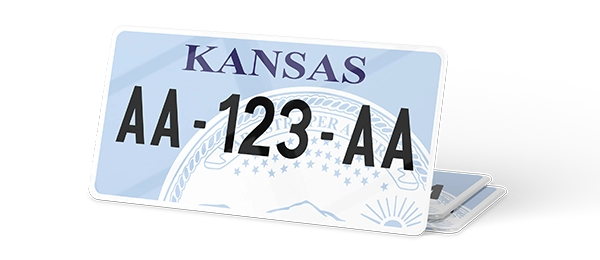 Plaque immatriculation USA 30×15 Kansas