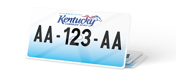 Plaque immatriculation USA 30×15 Kentucky