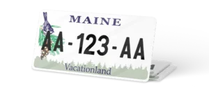 Plaque USA 30×15 Maine
