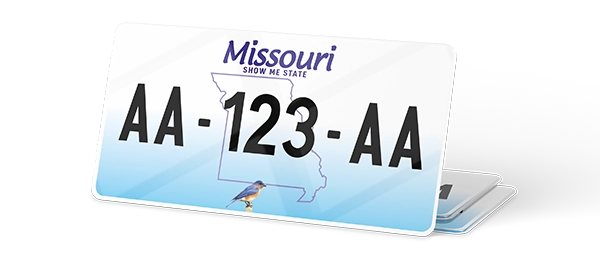 Plaque immatriculation USA 30×15 Missouri