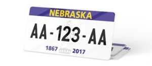 Plaque USA 30×15 Nebraska