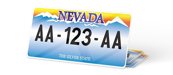 Plaque immatriculation USA 30×15 Nevada