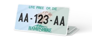 Plaque USA 30×15 New Hampshire