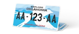 Plaque USA 30×15 Oklahoma