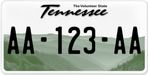 Plaque USA 30×15 Tennessee