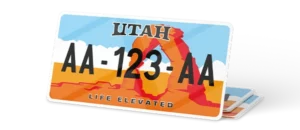 Plaque USA 30×15 Utah