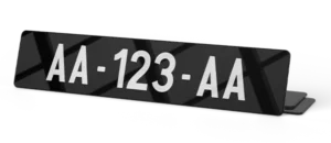Plaque Immatriculation Auto – COLLECTION – Nouveau Numéro – 520×110