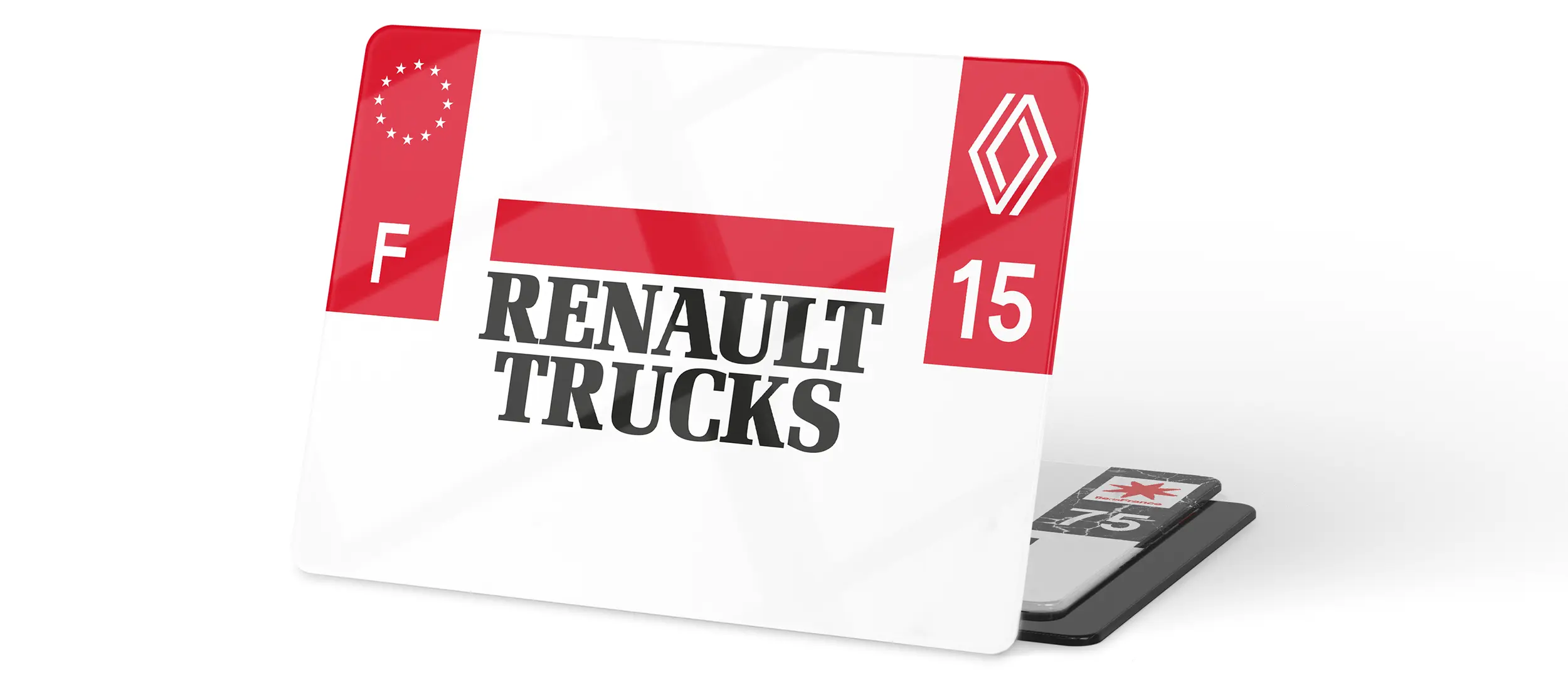 Plaque immatriculation Camion – 275×200 – 100% Personnalisée