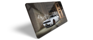 Plaque immatriculation USA – 30×15