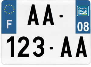 Plaque 4×4 – 275×200 – 08 – Ardennes