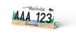 Plaque Canada 30×15 Manitoba