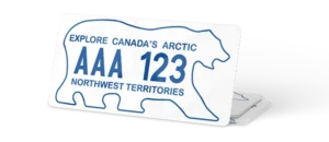 Plaque Canada 30×15 Northwest Territories