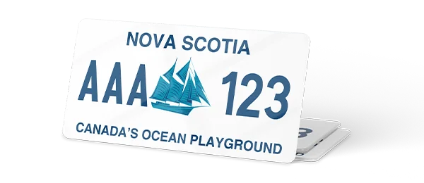 Plaque immatriculation Canada 30×15 Nova Scotia