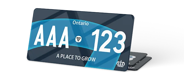 Plaque immatriculation Canada 30×15 Ontario