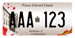 Plaque Canada 30×15 Prince Edward Island