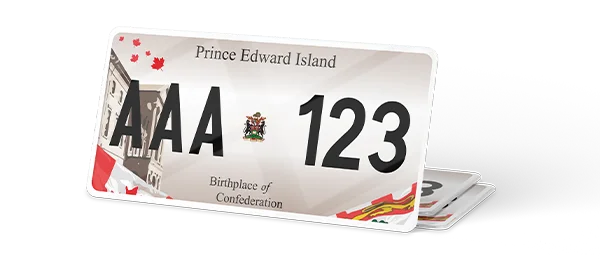 Plaque immatriculation Canada 30×15 Prince Edward Island