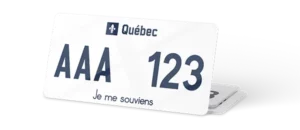 Plaque Canada 30×15 Quebec