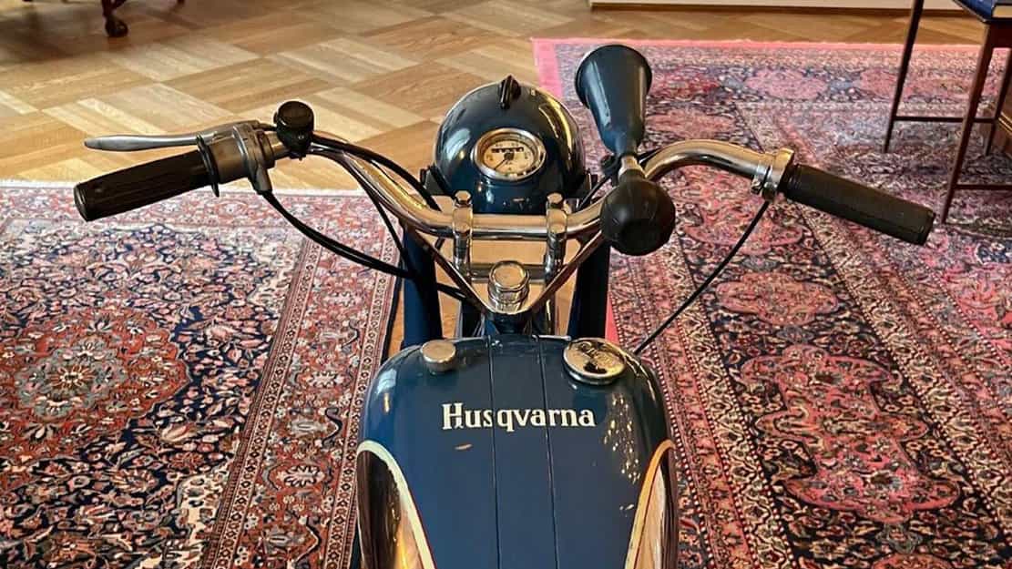 moto de collection Husqvarna
