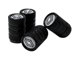 Bouchon valve de pneu (x4) – Noir – Renault