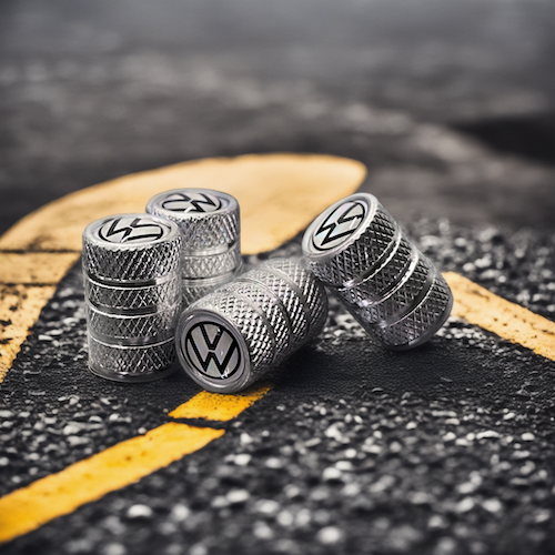 lot de 4 bouchons de valve volkswagen