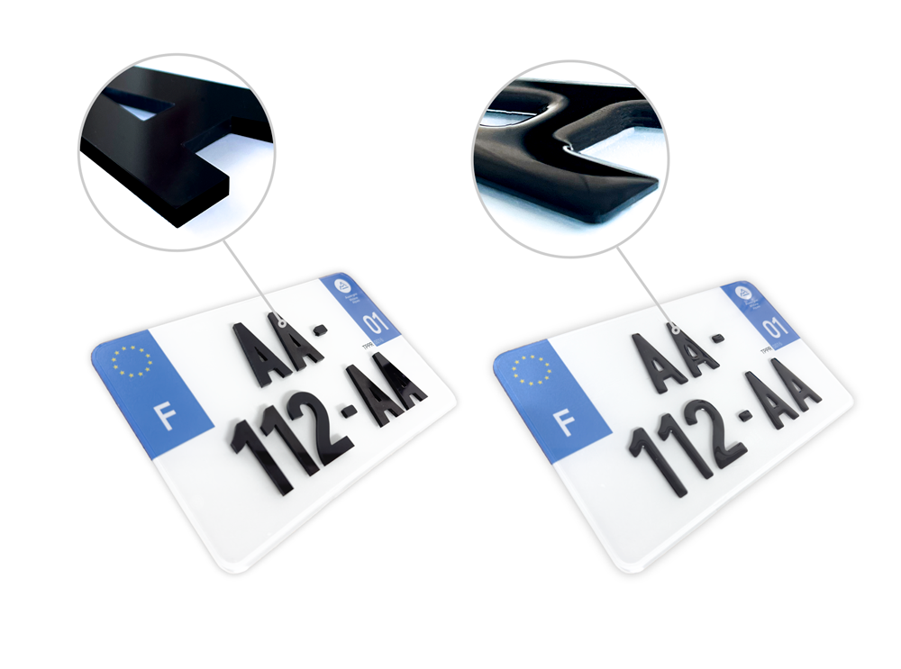 De nouvelles plaques d'immatriculation pour les motos 50 cc - Actualités  Mécaboite par Mécaboite Mag