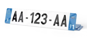 Plaque Immatriculation Auto – 520×110 – Ford