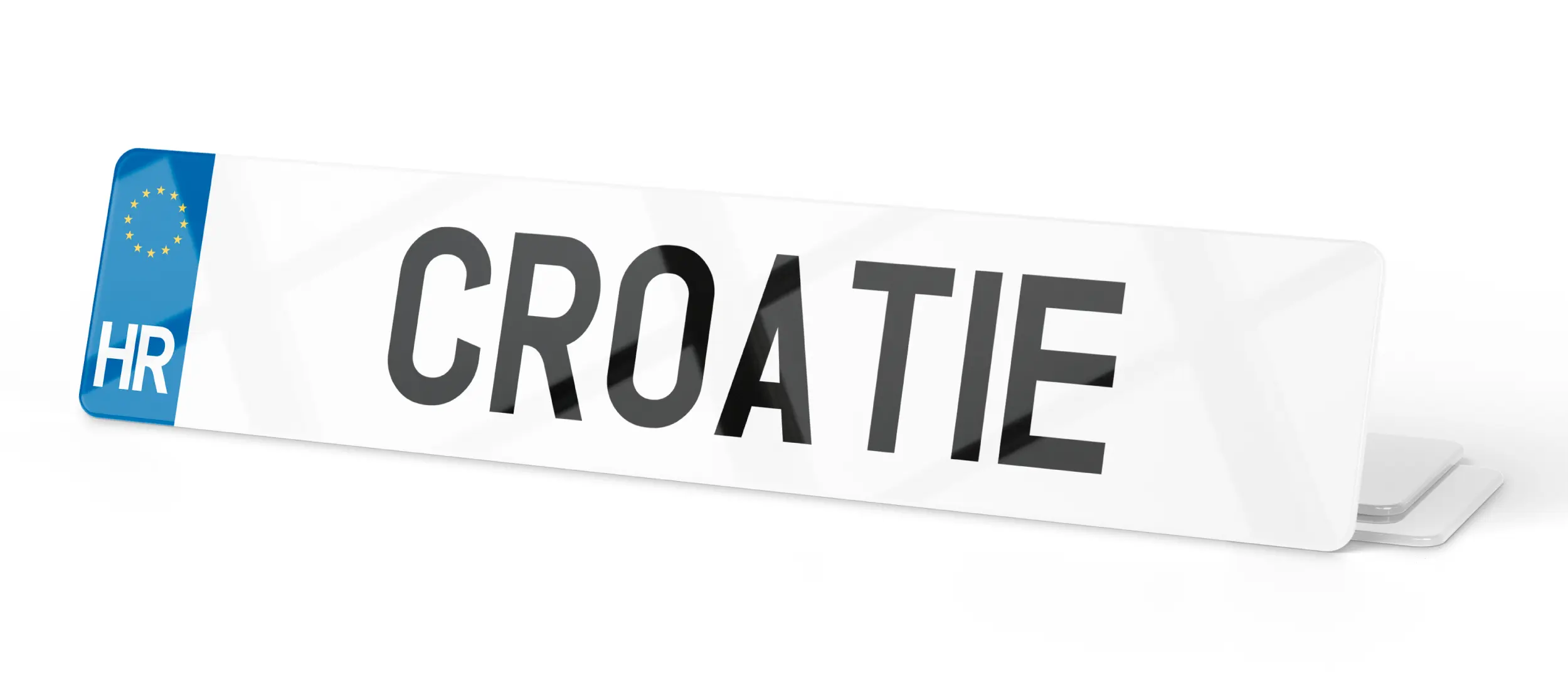 Plaque immatriculation Croatie