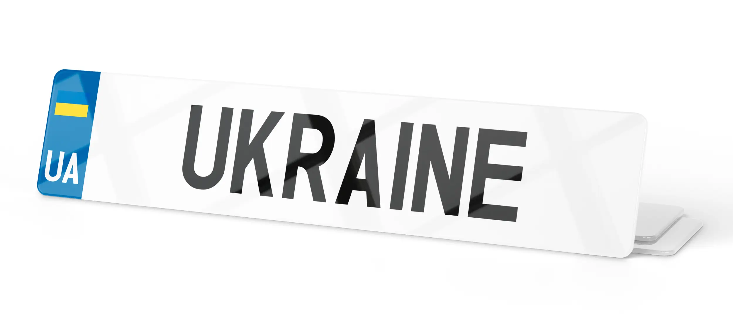 Plaque d'immatriculation Ukraine