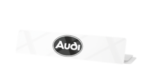 Plaque Immatriculation Auto – 520×110 – Fond Audi 3