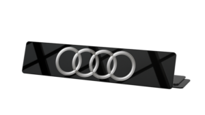 Plaque Immatriculation Auto – 520×110 – Fond Audi 2