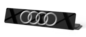 Plaque Immatriculation Auto – 520×110 – Fond Audi 2