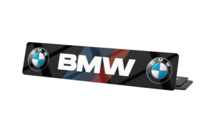 Plaque Immatriculation Auto – 520×110 – Fond BMW 4