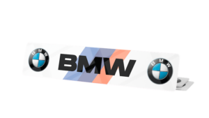 Plaque Immatriculation Auto – 520×110 – Fond BMW 5