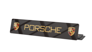 Plaque Immatriculation Auto – 520×110 – Fond Porsche 1