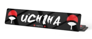 Plaque Immatriculation Auto – 520×110 – Fond Manga – Uchiha