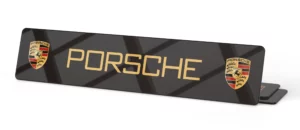 Plaque Immatriculation Auto – 520×110 – Fond Porsche 1