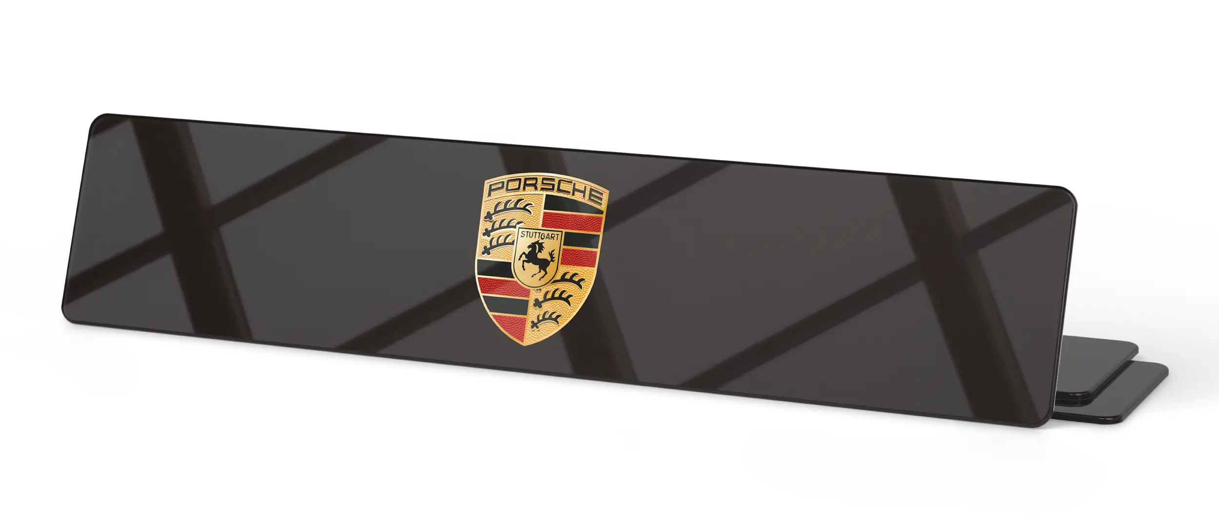 Plaque Immatriculation Auto – 520×110 – Fond Porsche 2