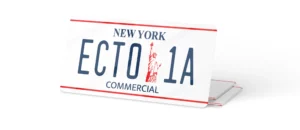 Plaque Immatriculation Auto USA – 30×15 – Ghostbusters Ecto 1A