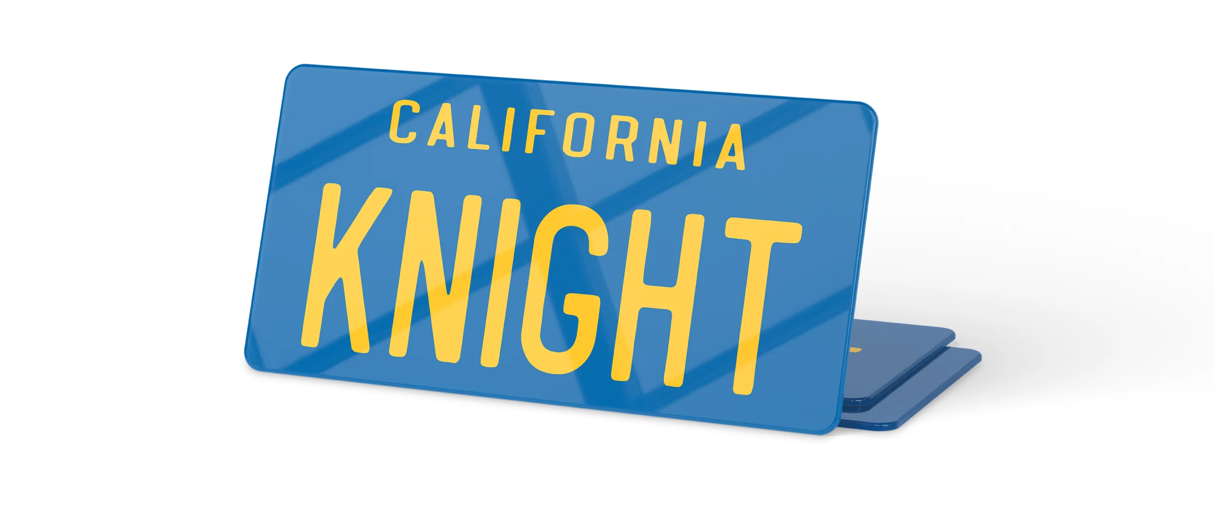 Plaque Immatriculation Auto USA – 30×15 – Knight Rider Kitt