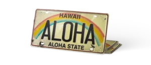 Plaque USA décorative – Hawaii