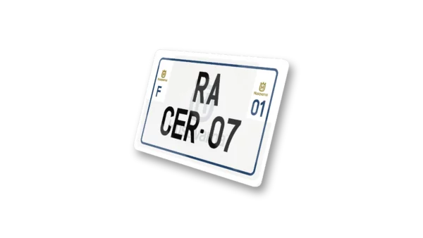 Plaque Immatriculation Moto – 175×100 – 100% Personnalisée