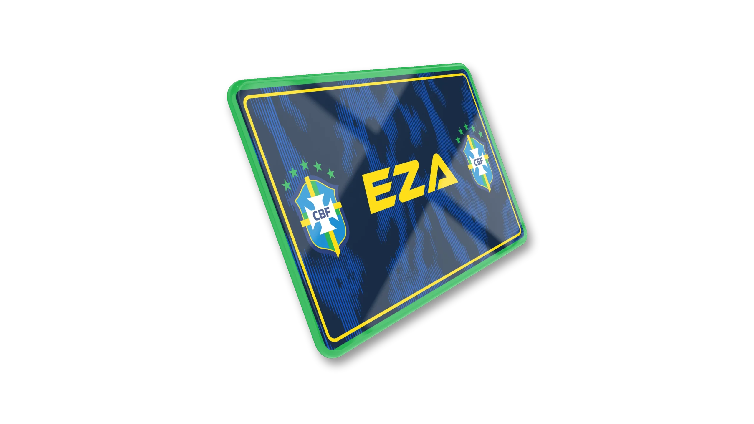 Plaque immatriculation Moto – 210×130 – Equipe du Brésil