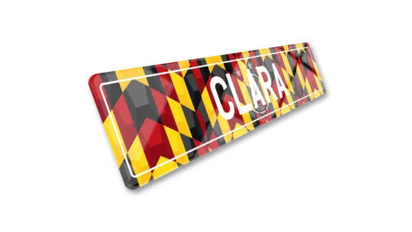 Plaque Immatriculation Auto – 520×110 – Equipe d&rsquo;Allemagne