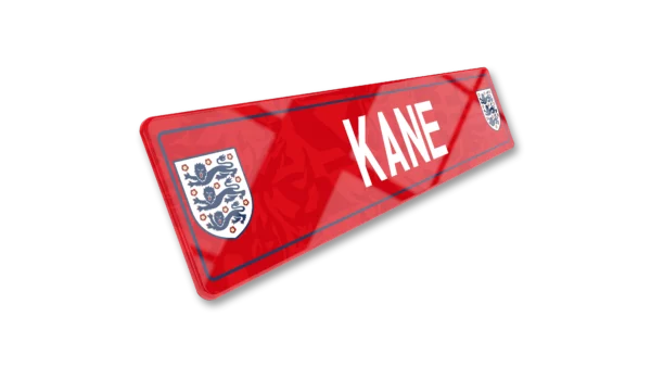 Plaque Immatriculation Auto – 520×110 – Equipe d&rsquo;Angleterre