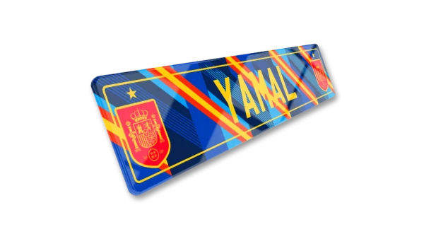 Plaque Immatriculation Auto – 520×110 – Equipe d&rsquo;Espagne 2