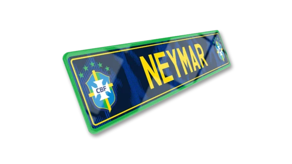 Plaque Immatriculation Auto – 520×110 – Equipe du Brésil